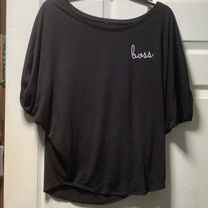 Bethenny boss shortsleeved shirt